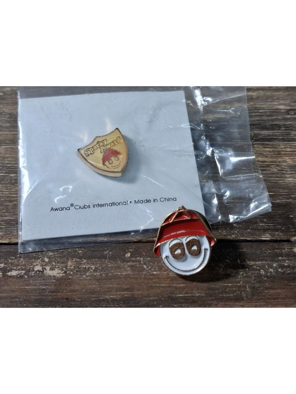 Awana Club International Sparky Award Pin Lot